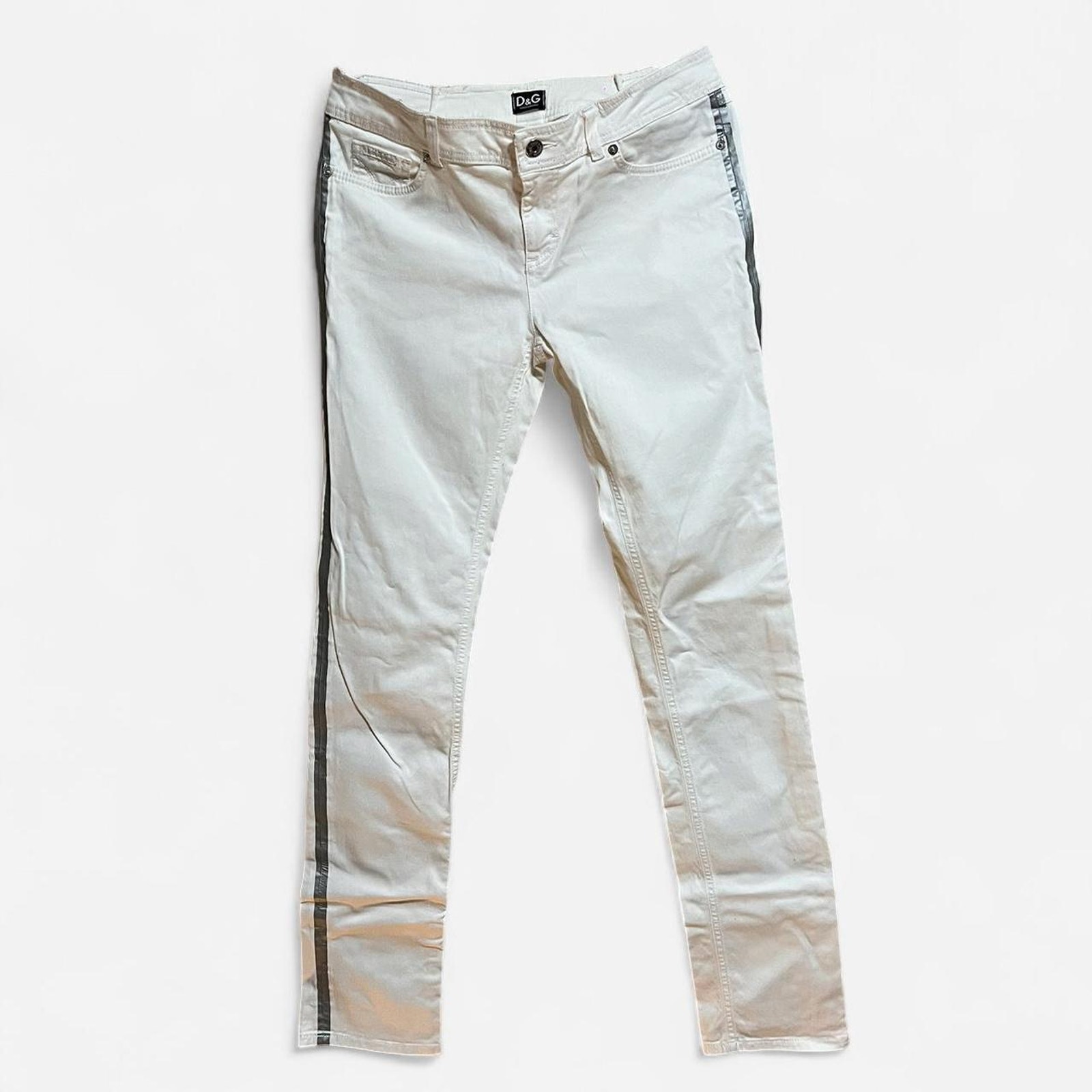 Dolce Gabanna White Denim